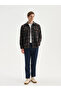 Esvab • Modern & Distinctive Standard Fit Long Sleeve Checkered Embroidered Men's Lumberjack Shirt Jacket - 3