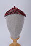 Sultan Model Stone-Studded Henna Crown Bridal Bouquet and Dress Accessory Queen Crown - 2