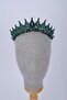 Crystal Stone Bridal Crown Henna Night Wedding Party Hair Accessory Stylish Design - 2