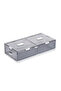 Space-Saving Drawer-Style Folding Under Bed Storage Box with Wheels 24cm