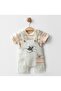 Minty Turtules Salopetli Baby Boy Set - 2