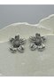 Aurelia Curve Xuping Women's Steel Flower Earrings Tarnish Resistant Silver Color | - 3