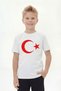 Single Atatürk, Kocetepe and Flag Printed Short Sleeve Unisex Kids T-Shirt - 3