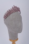 Crystal Stone Handcrafted Bridal Crown and Engagement Headpiece Special Design Princess Model