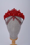 Crystal Frontlet Chain Crown Bridal Wedding Henna and Party Hair Accessory - 2