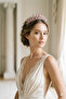 Crystal Stone Bridal Crown Henna Night Wedding Party Hair Accessory Stylish Design - 3