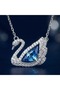 Blue Swan Necklace - 2