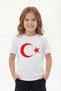 Single Atatürk, Kocetepe and Flag Printed Short Sleeve Unisex Kids T-Shirt - 2