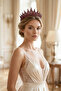 Crystal Stone Bridal Crown Henna Night Wedding Party Hair Accessory Stylish Design - 3