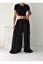Women's Two-Strap Adjustable Waistband with Wide Legs and Side Drawstrings, Compatible with Standard Sizes 36 to 50 - 5