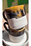 Stoneware Coffee Cup Set of 2 - 2