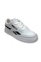 2014-26 Skin Leather Anatomical Lace-Up Sneaker White Black 36-40