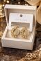 Hei Gold Sunburst Earrings – Luxury Women's Accessory with Zircon Stones - 2