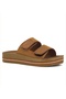 Women's Comfortable Sole Slippers in Tan Color