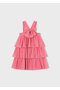 Ribbon Dress for Ages 4-10 - Pink - 2