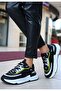 Black Leather Lilac Detailed Sports Shoes N246779 - 4