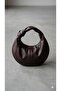 The Moiss Women's Mini Jordie Handbag with Acikahve Leather Knot - 2