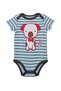 -Printed 2-Piece Body Suit with bib - Multicolor, 03M to 12M - 2