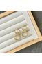 Accessories Xuping Round Stone Women's Gold Earrings