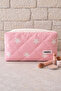 Lace Detailed Star Patterned Makeup and Organizer Bag-Organizer