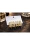 Hei Gold Stone Hoop Earrings with Zircon Stones, Stylish Combination Earrings - 2