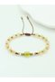 Certified Aa+ Citrine, Aa+ Moonstone, Peridot, Garnet, and Gold Hematite Natural Stone Women's Bracelet - Virgo Zodiac Sign - 3
