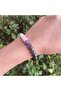Love Magnet Bracelet Amethyst, Agate, Pink Quartz, Larvakit, Hematite, Moon Stone - 2