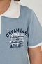 Boys' Dream Land Printed 100% Cotton Polo Neck T-Shirt and Denim Shorts Bottom Top Two-Piece Set - 7