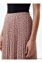 Trendlucky Polka Dot Chiffon Skirt with Elastic Waist - 4