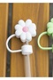 1 Piece Stanl. 40 oz Tumb. Glittery Straw and Floral Cap Stopper for Thermos, 30.5cm Length/10Mm Diameter - 2