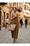 Leopard Ribbon Daily Holiday Straw Beach Bag - 4