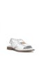 D26Ys-2780 Women's Genuine Leather Flat Sandals White - 2