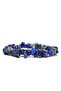 Unprocessed Natural Stone Lapis Lazuli Crackle Bracelet