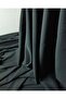 Black Color Crepe Gabardine Fabric (Width 135 cm X Length 95 cm)