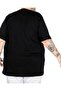Big Size Men's T-Shirt Basic 20031 Black - 4