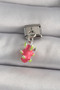 Stylish316L Steel Silver Color Dangle Dragon Fruit Model Nomination Charmteachers Mothers Valentine's Day