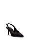 Elit Pm439 K3117 Women's Classic Heeled Shoes Black - 2