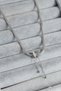 Stylish 316L Steel Silver Color Italian Chain Model Silvery Butterfly Figure Women's Necklace Teachers Mothers Love