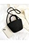 Daily Vacation Straw Beach Crossbody Bag - 3