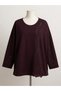 Women's Long Sleeve Luxury Stone Embellished Plus Size Combed Cotton Blouse (New Season - 2026)