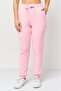 Women Regular Fit Brand Logo Jogger Pants, Pink