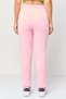 Women Regular Fit Brand Logo Jogger Pants, Pink - 4