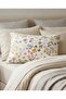 Colorful Floral Patterned (Pink) Pillowcase Set of 2 50X70 - 5
