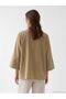 Lcw Grace Khaki Shirt Collar Zipper Women's Tunic - 3