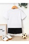 Turkish Flag Printed Children's Summer Set - 2