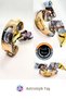 Scarf Design Steel Bracelet - Adjustable Arm Bracelet - Anti-Allergic & Water Resistant - 3