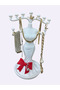 Decorative Stylish Eye-Catching Beautifully Dressy Bow Detail Jewelry Organizer (22cm) - 5