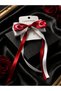 Hei Moon Star Red and White Bow Hair Clip – National Holiday & Special Day Collection - 2