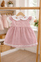 Baby Girl & Child 3-24 Months Baby Collar Linen Dress - 3