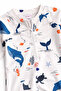 Children's Swimsuit Long Sleeve Sea Patterned Jumpsuit Swimsuit - 3